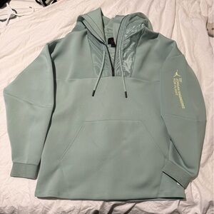 Puma Men's Zip Up Sweater - Light Green